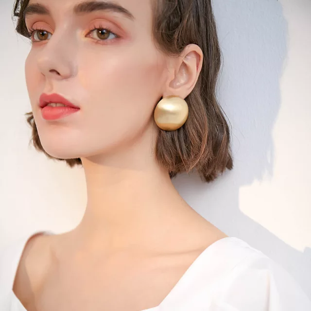 Amalfi Round Earrings