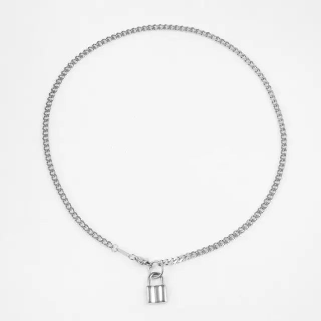 Nova Mini Lock Necklace