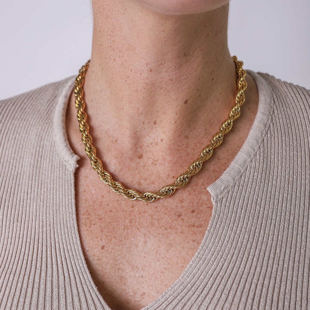 Marlee Rope Necklace 8MM