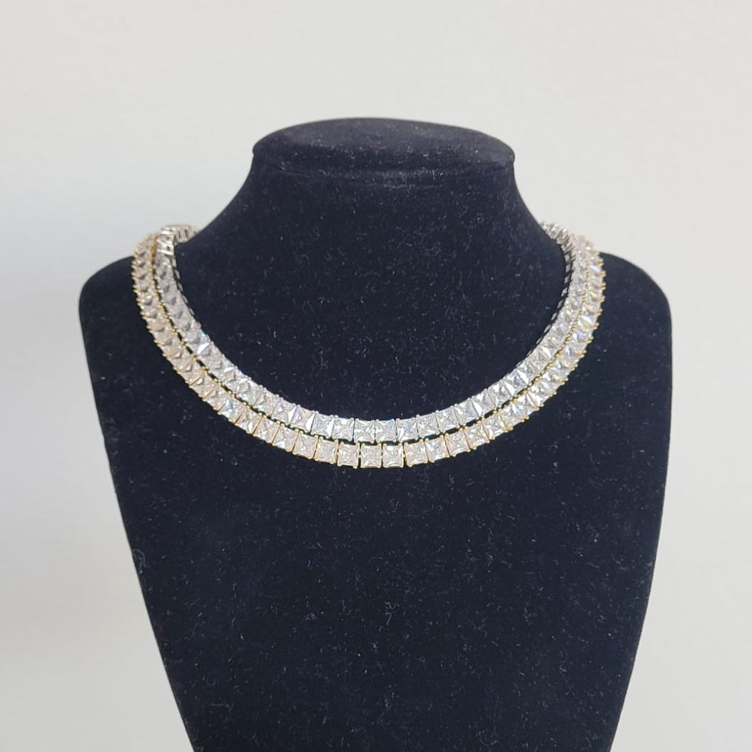 Bailey Baguette Necklace