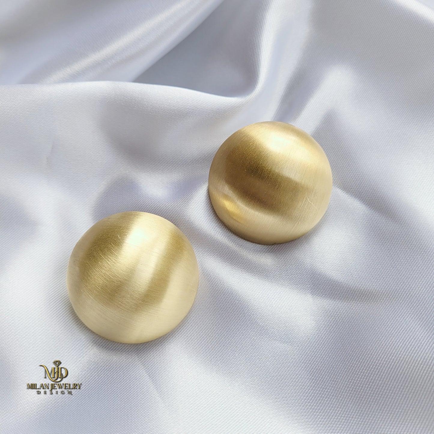 Amalfi Round Earrings