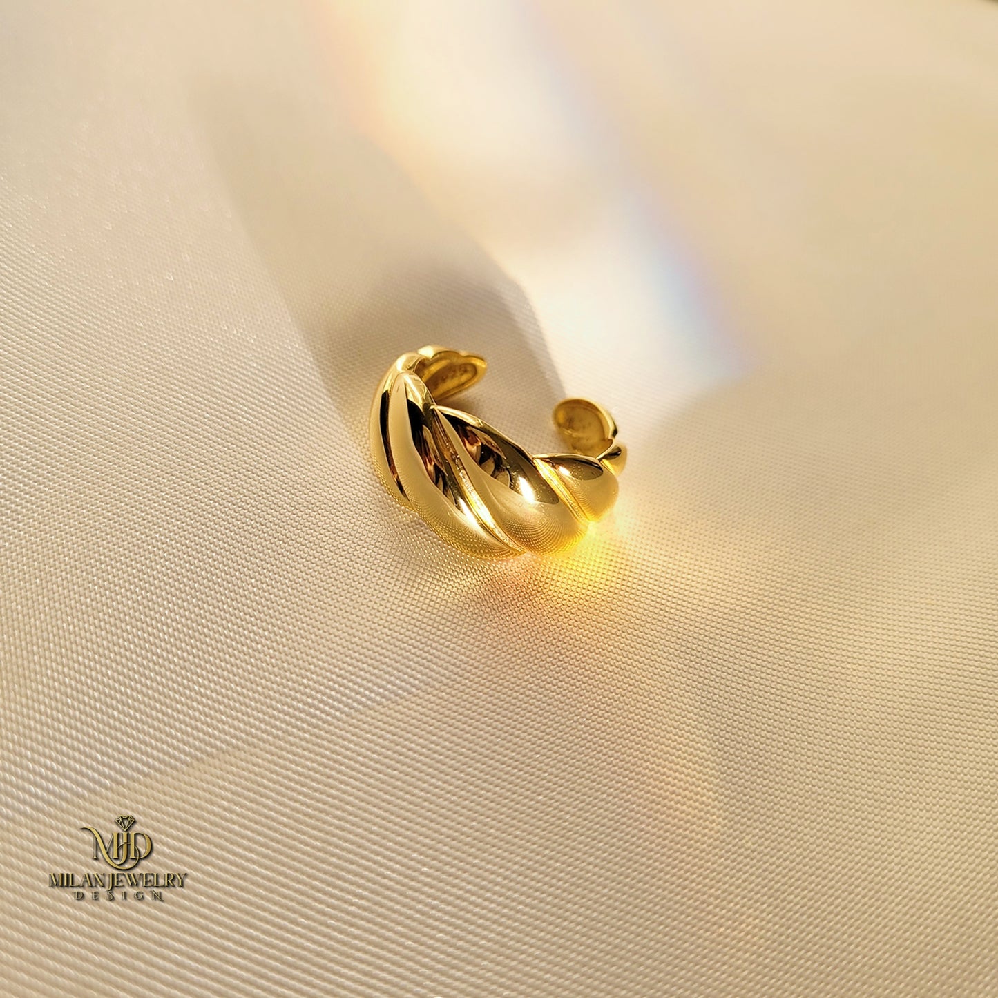 Twisted Rope Ring