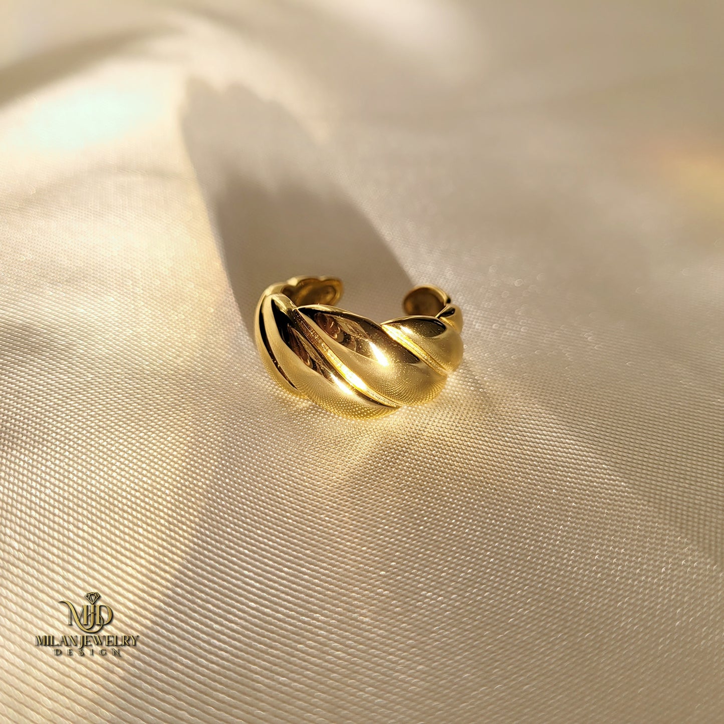 Twisted Rope Ring