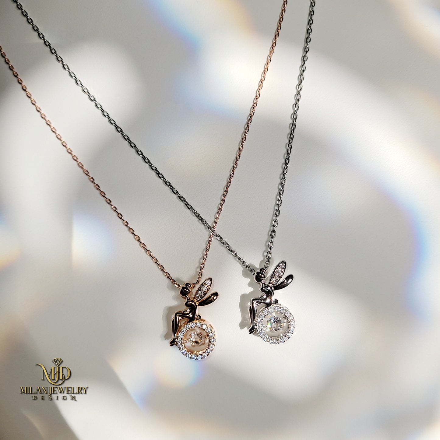 Fairy ‘Swarovski’ Pendant Necklace