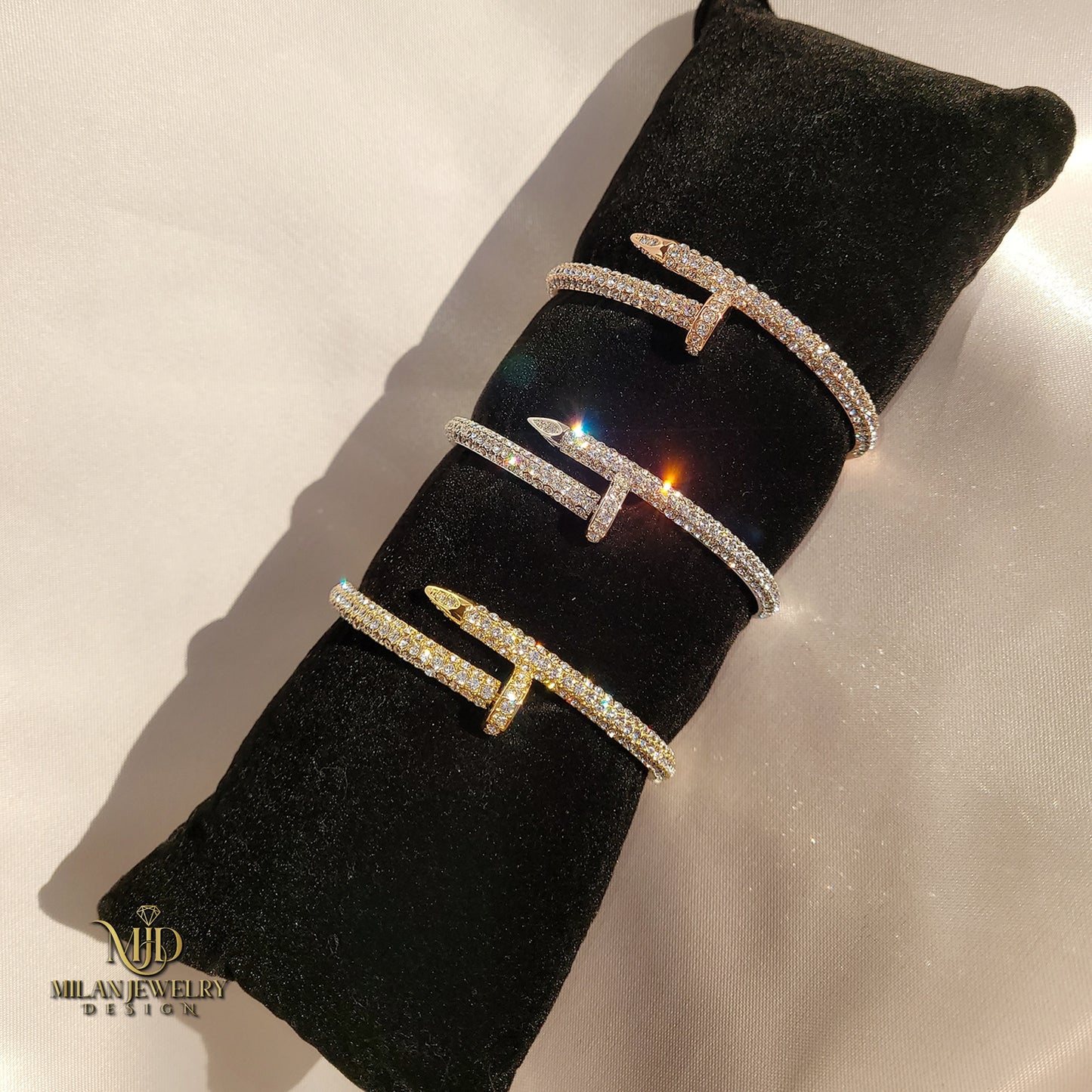 Milani ‘Swarovski’ Nail Bangle