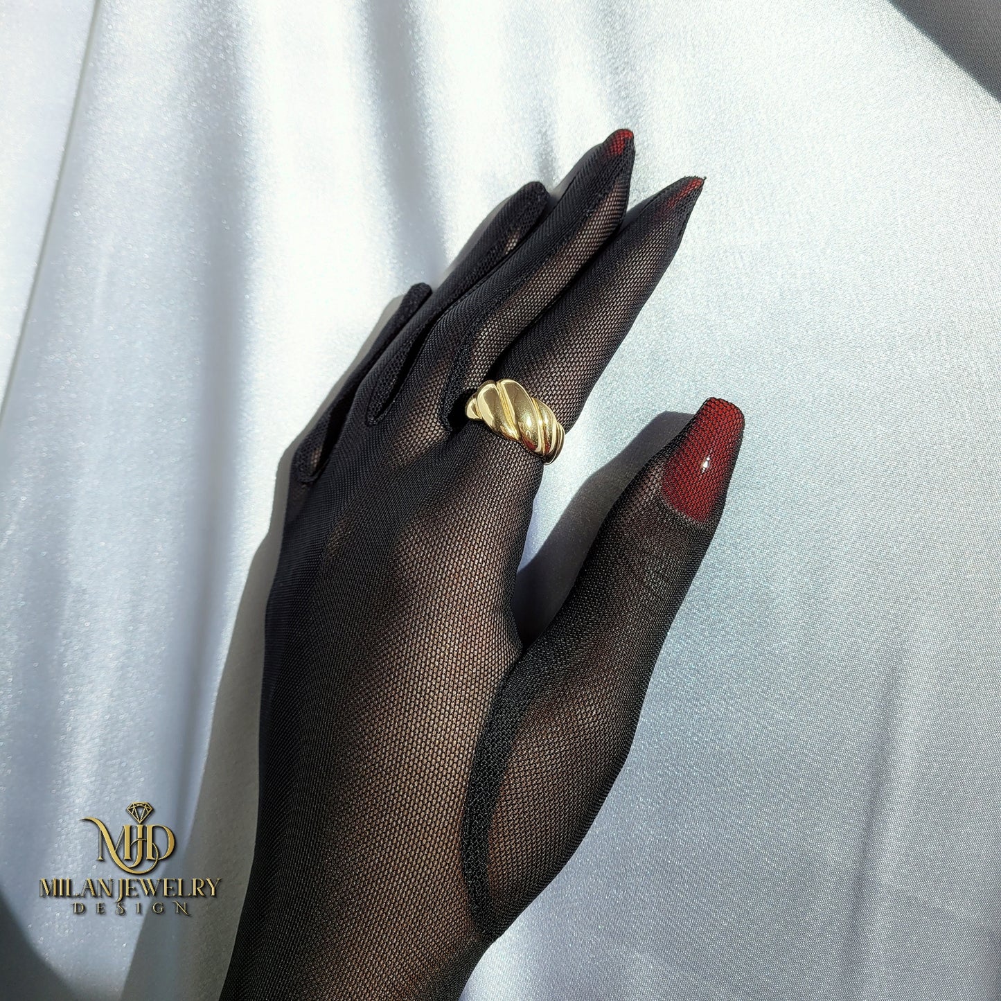 Twisted Rope Ring