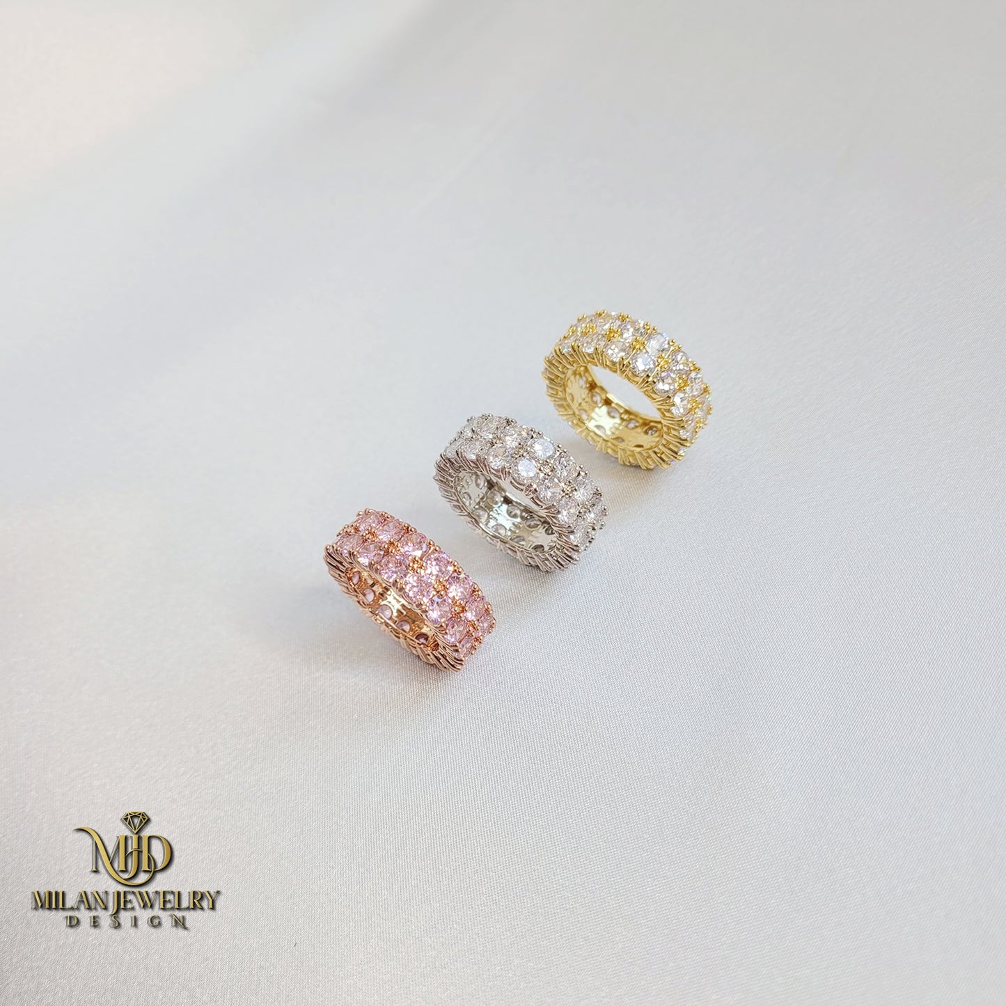 Kennedy Double Eternity Ring