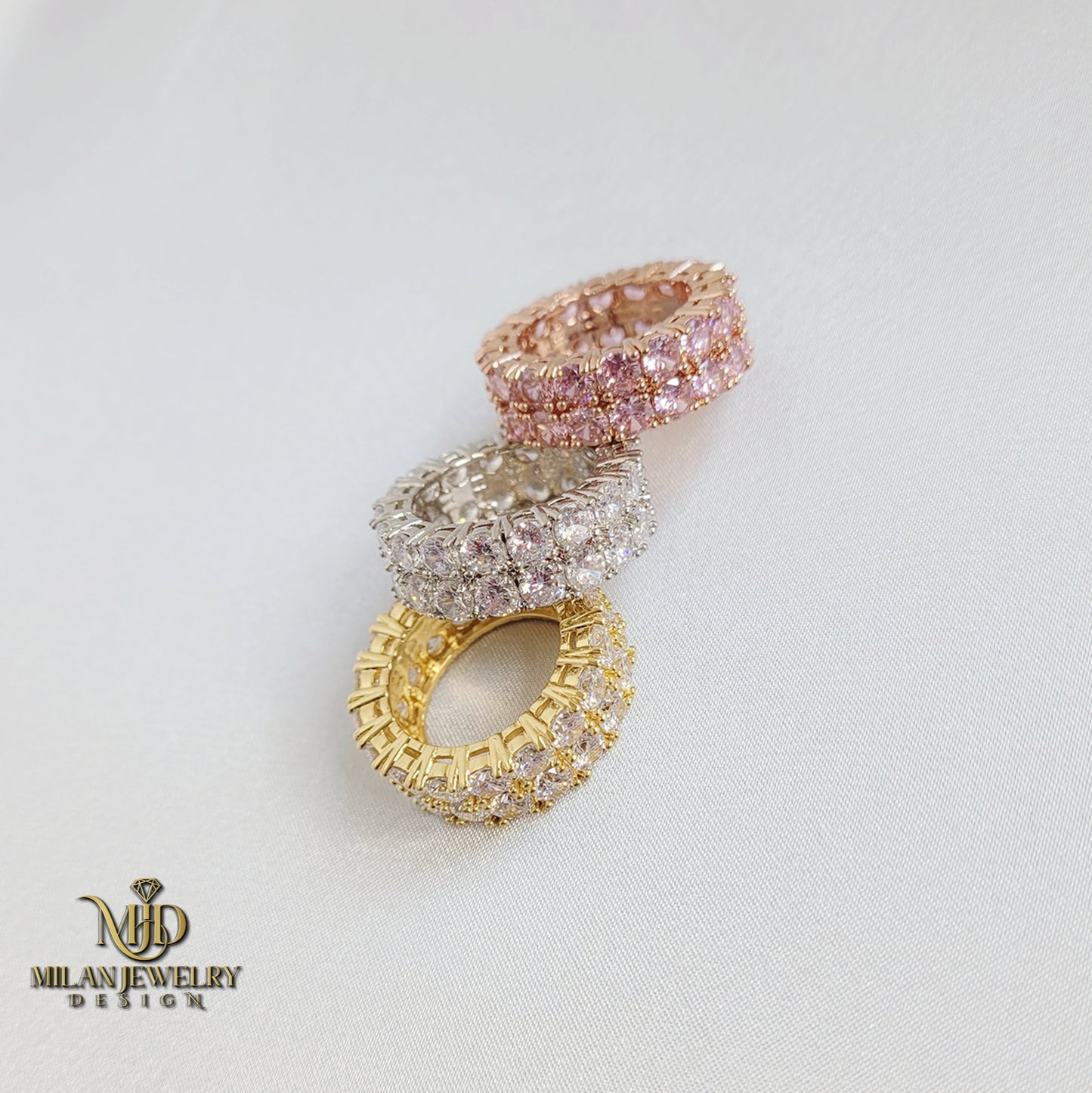 Kennedy Double Eternity Ring