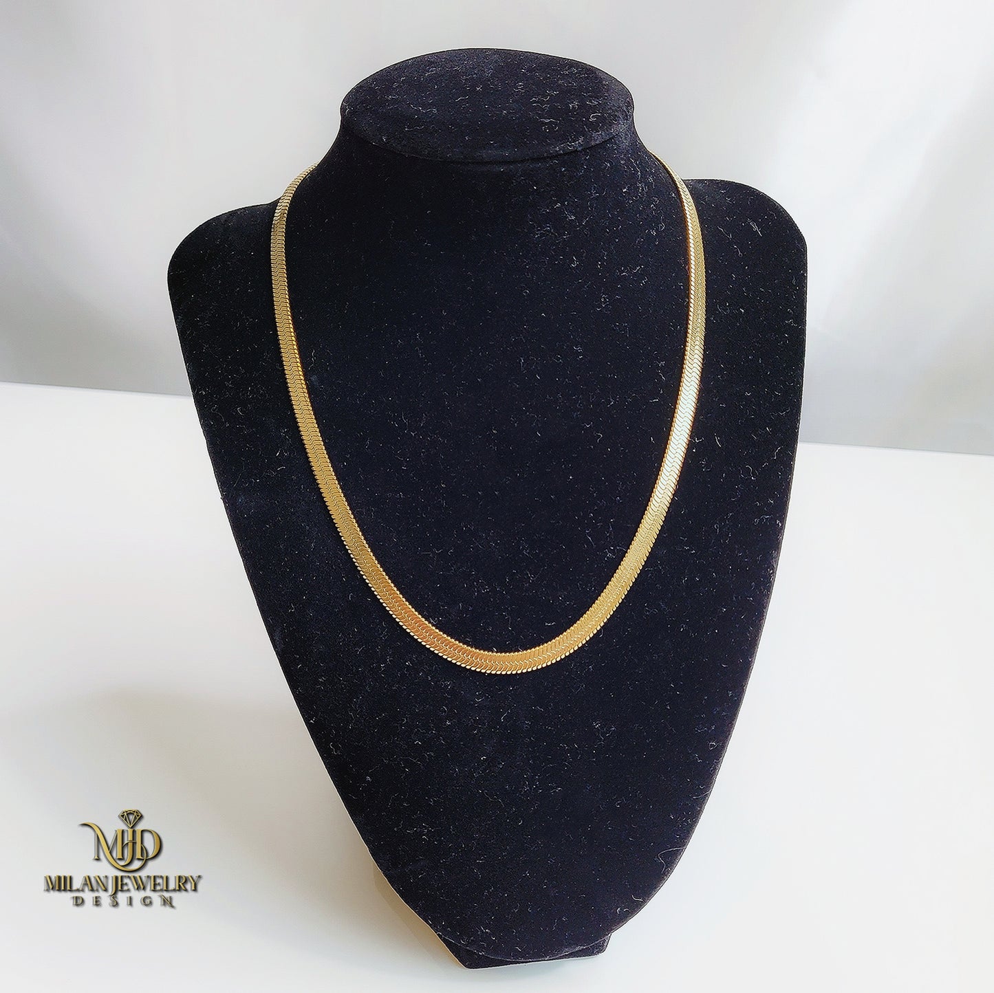 Stacy Herringbone Necklace