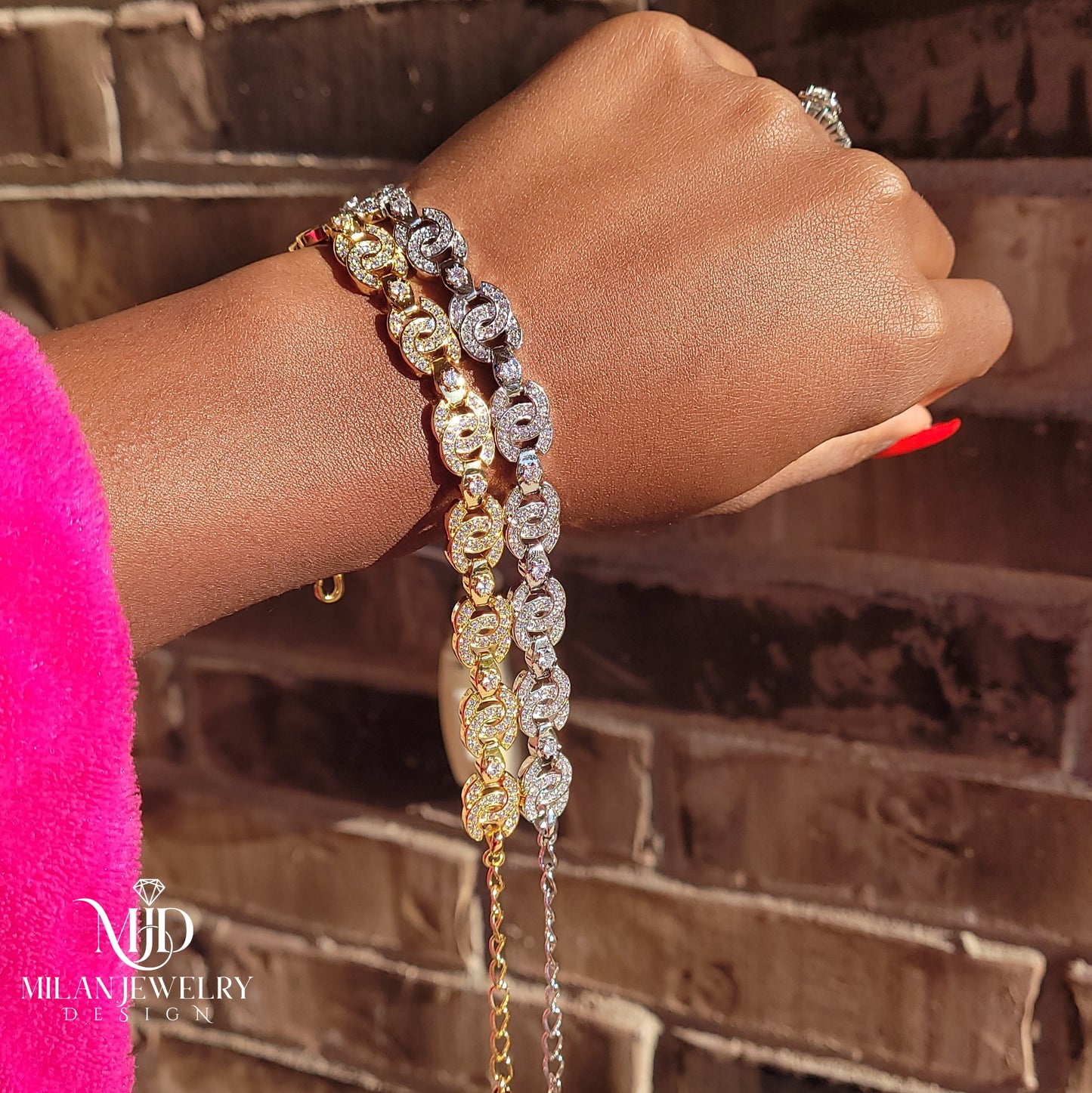 Coco Choker & Bracelet