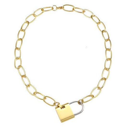 Monaco Two-Tone Lock Chain