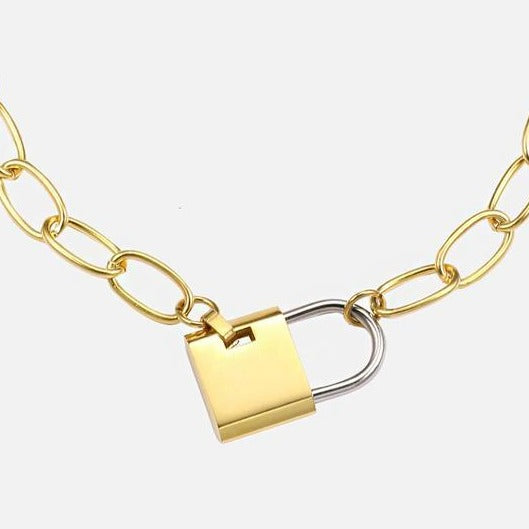 Monaco Two-Tone Lock Chain