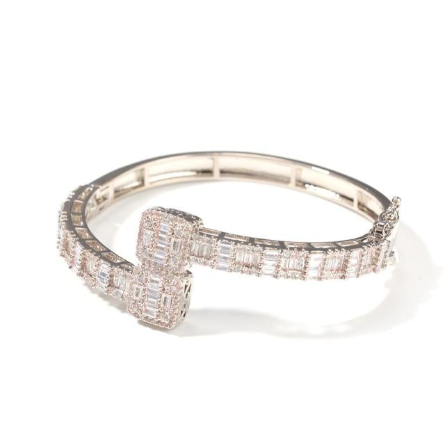 Iced Out Bangle