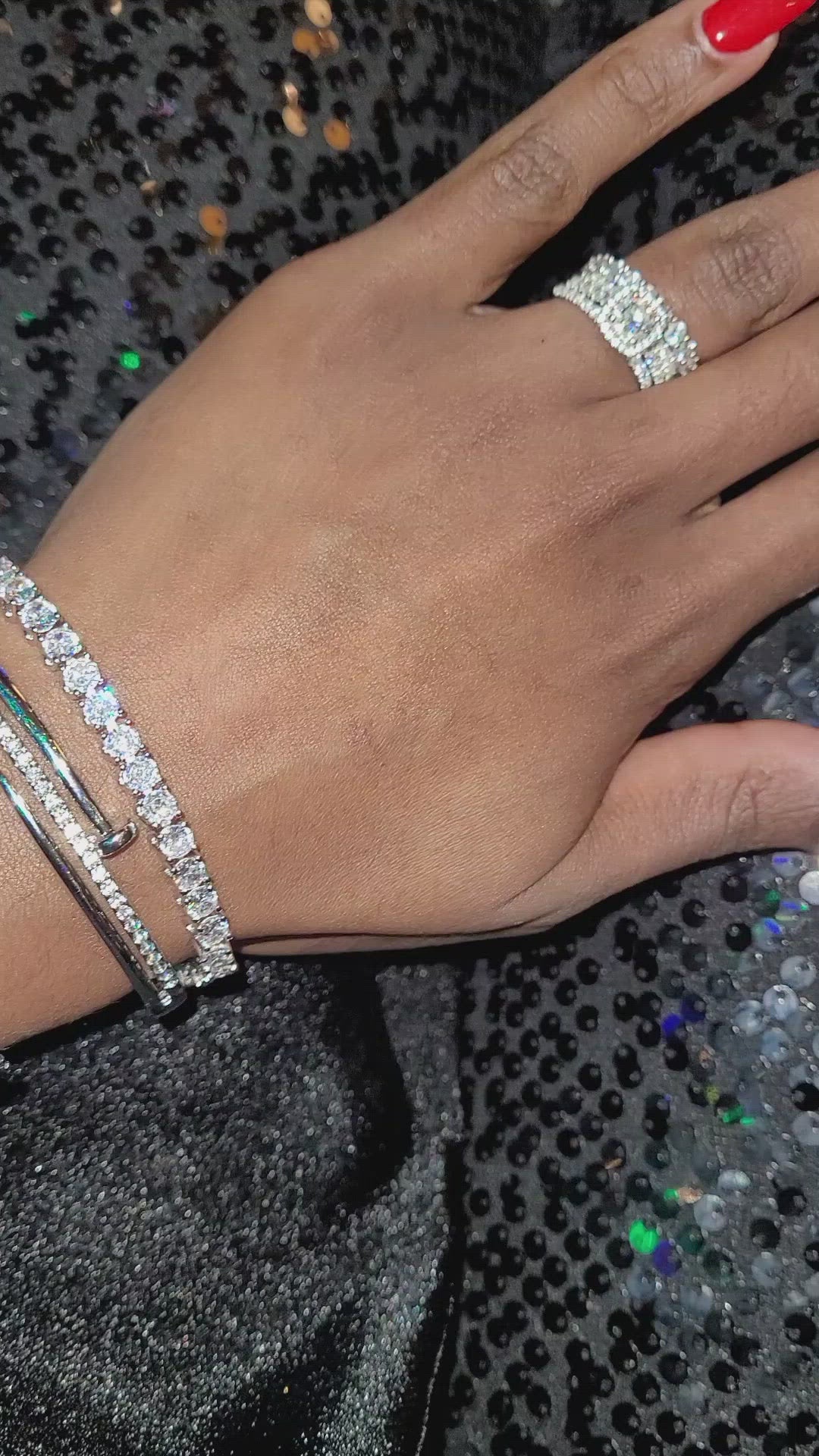 Leea Swarovski Tennis Bracelet Milan Jewelry Design